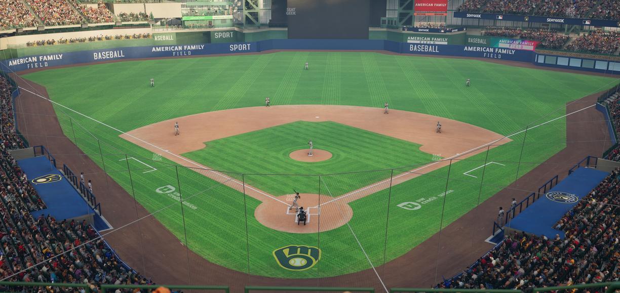 American Family Field - Section 329 Seat View