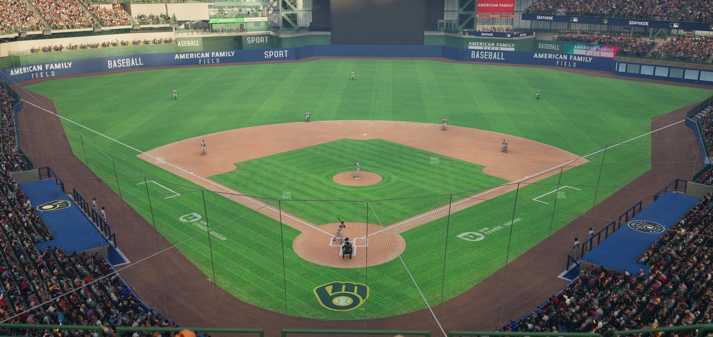 American Family Field - Section 329 Seat View