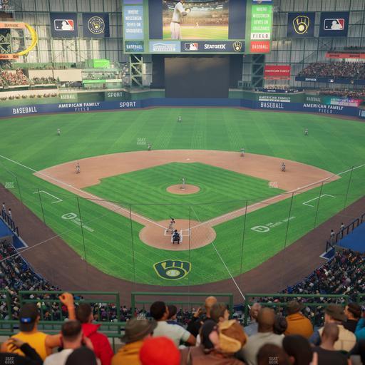 American Family Field - Section 329 Seat View