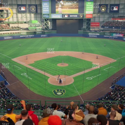 American Family Field - Section 329 Seat View