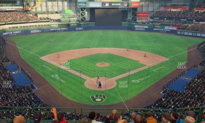 American Family Field - Section 329 Seat View