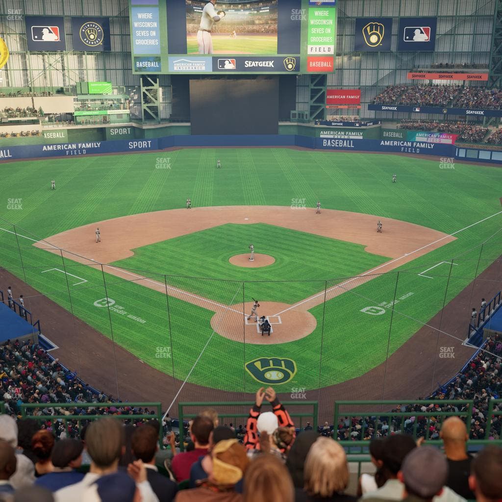 American Family Field - Section 330 Seat View
