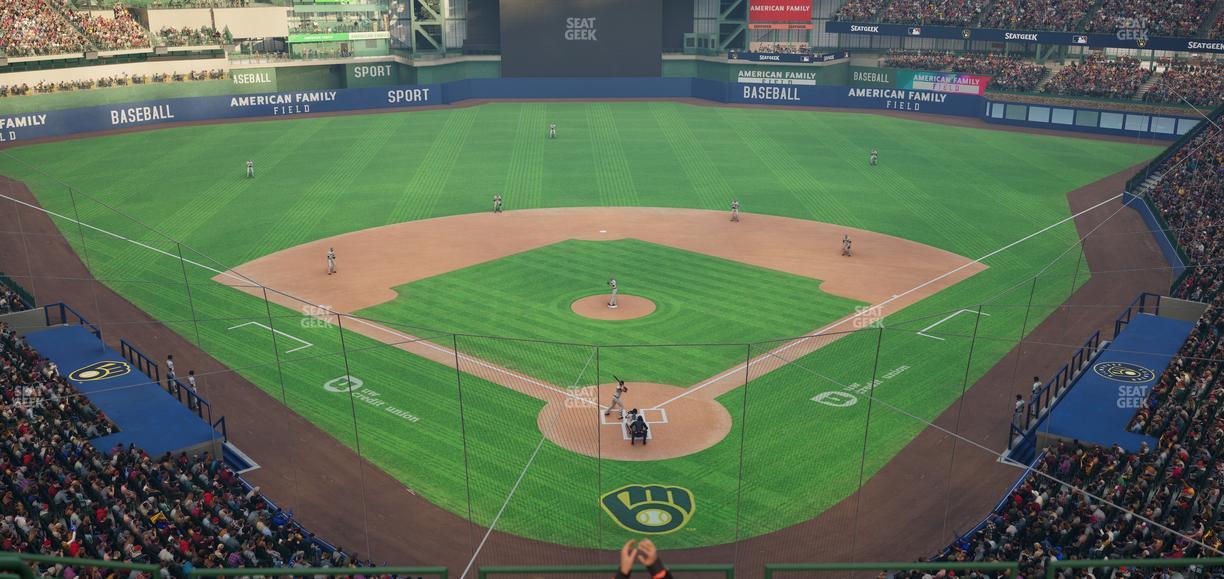 American Family Field - Section 330 Seat View