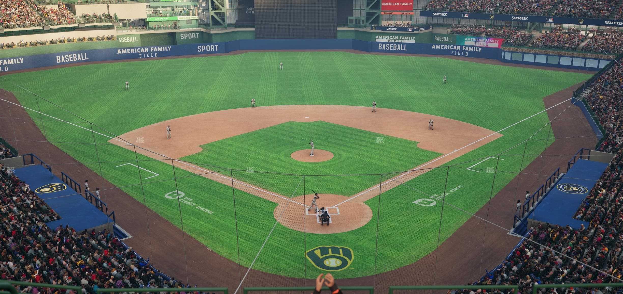 American Family Field - Section 330 Seat View