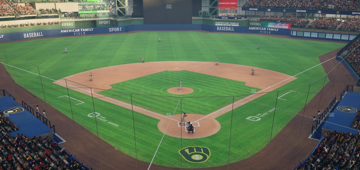 American Family Field - Section 330 Seat View