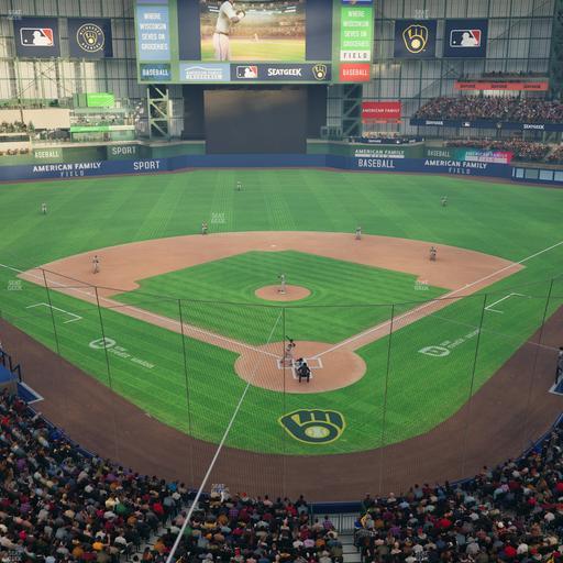 American Family Field - Section 330 Seat View