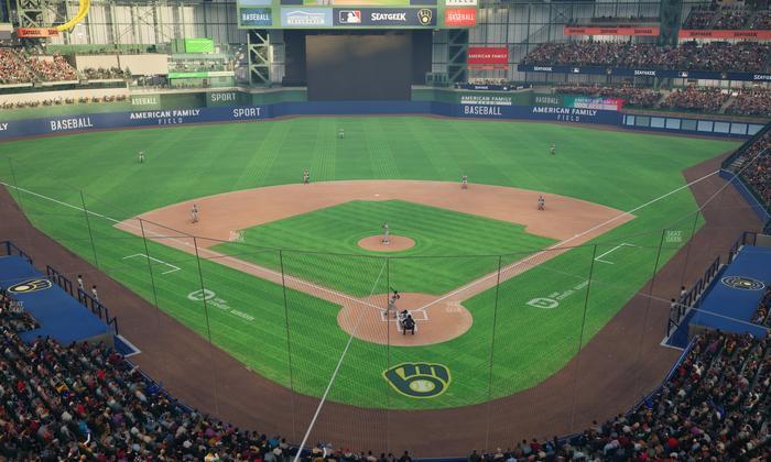 American Family Field - Section 330 Seat View