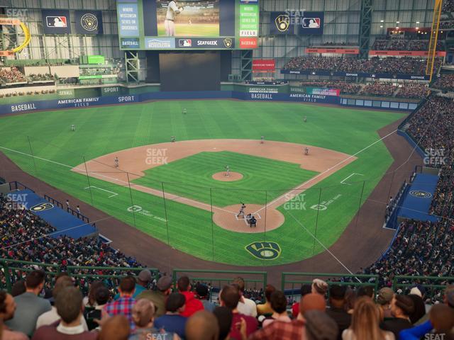 American Family Field - Section 331 Seat View American Family Field - Section 331 Seat View