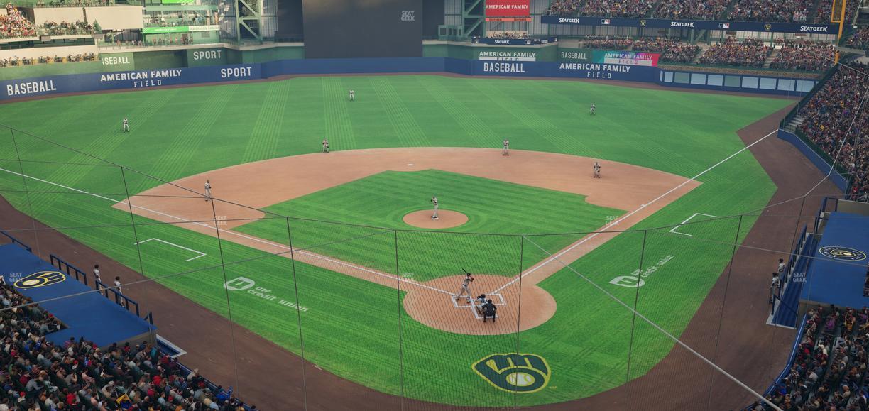 American Family Field - Section 331 Seat View