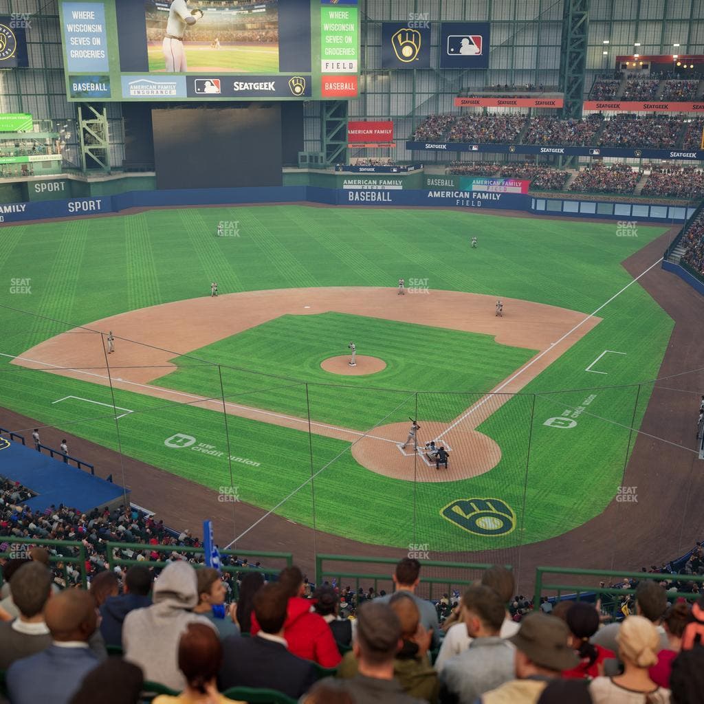 American Family Field - Section 332 Seat View