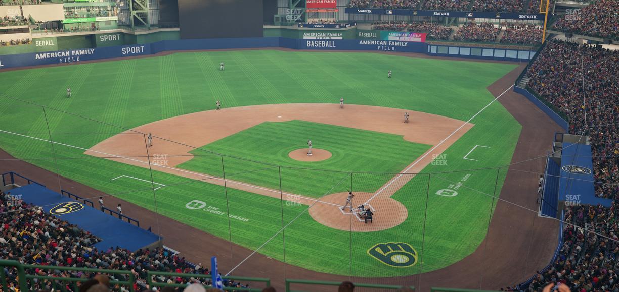 American Family Field - Section 332 Seat View