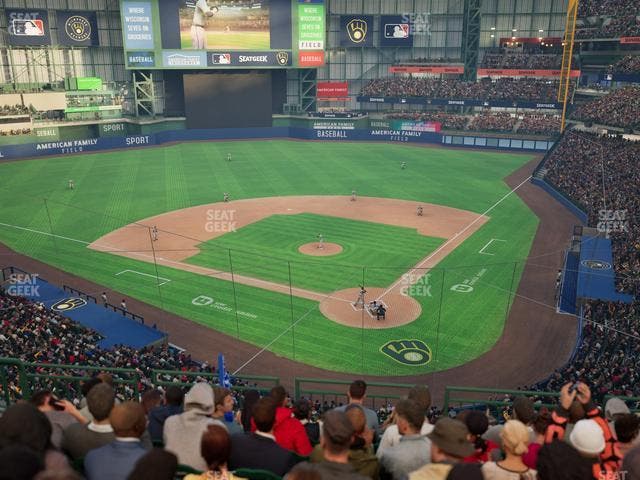 American Family Field - Section 332 Seat View