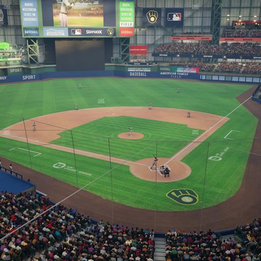 American Family Field - Section 332 Seat View