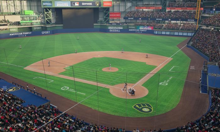 American Family Field - Section 332 Seat View