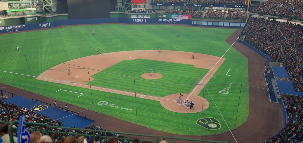 American Family Field - Section 333 Seat View