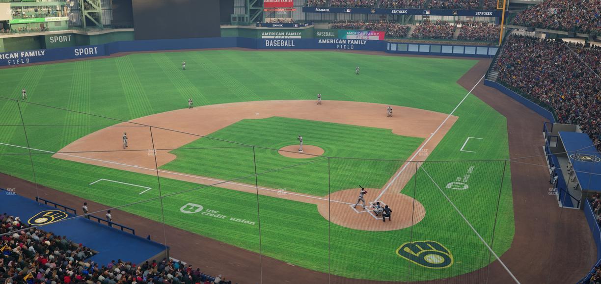 American Family Field - Section 333 Seat View