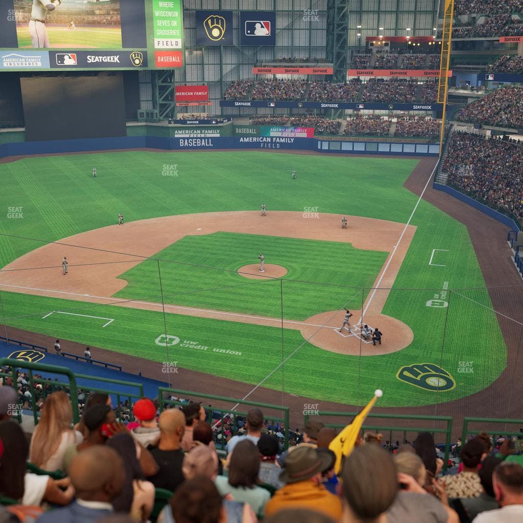 American Family Field - Section 334 Seat View