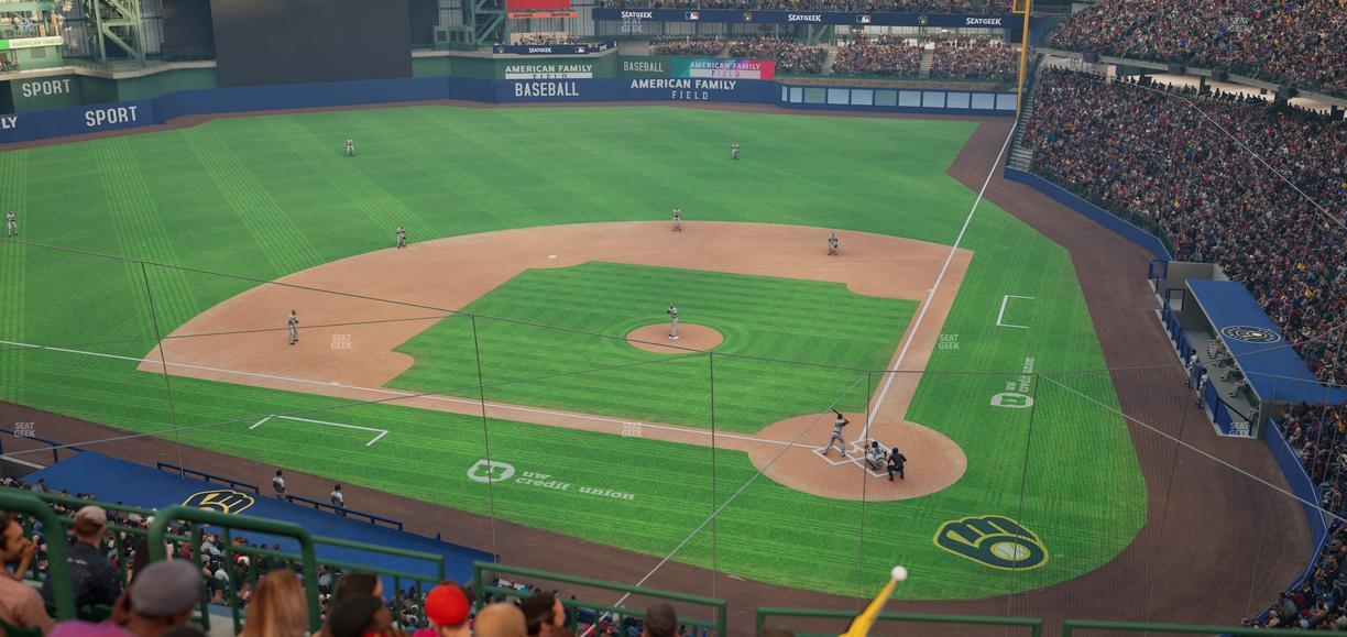 American Family Field - Section 334 Seat View