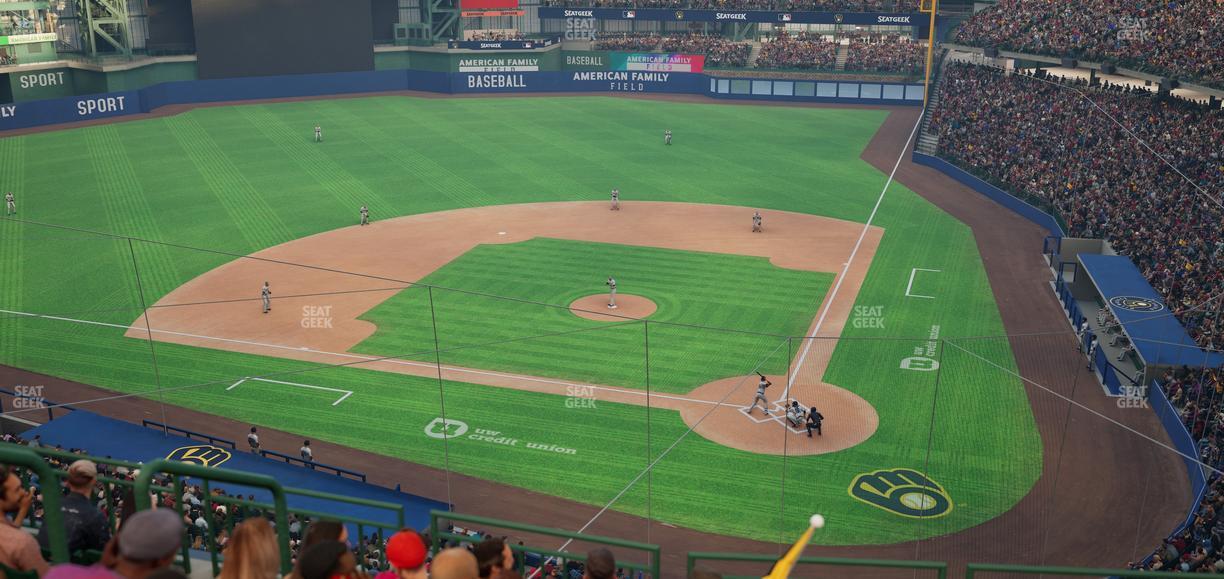 American Family Field - Section 334 Seat View