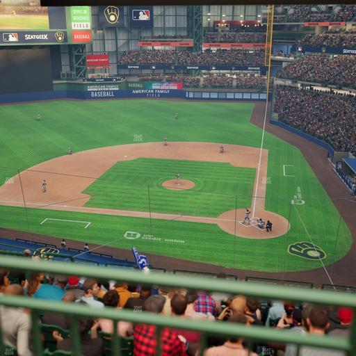 American Family Field - Section 335 Seat View