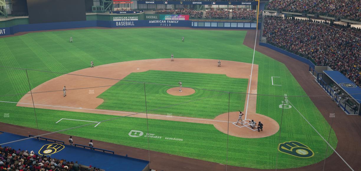 American Family Field - Section 335 Seat View