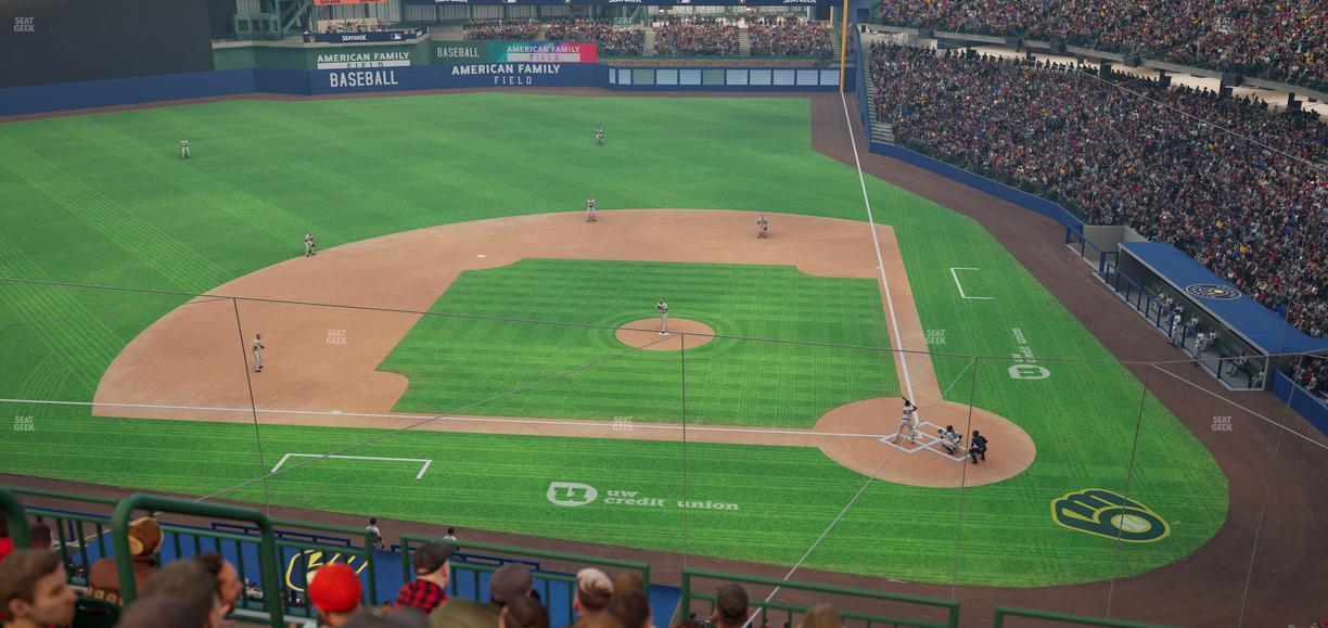 American Family Field - Section 336 Seat View