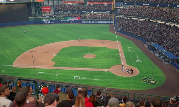 American Family Field - Section 336 Seat View