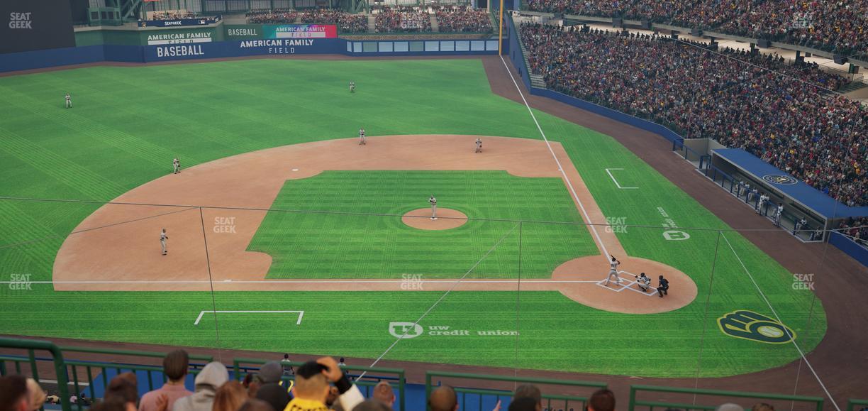 American Family Field - Section 337 Seat View