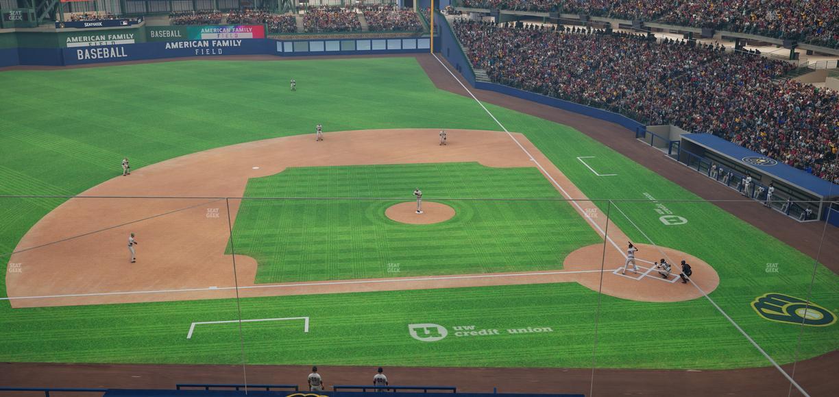 American Family Field - Section 338 Seat View