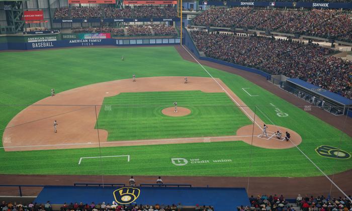 American Family Field - Section 338 Seat View