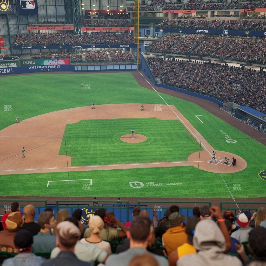 American Family Field - Section 338 Seat View