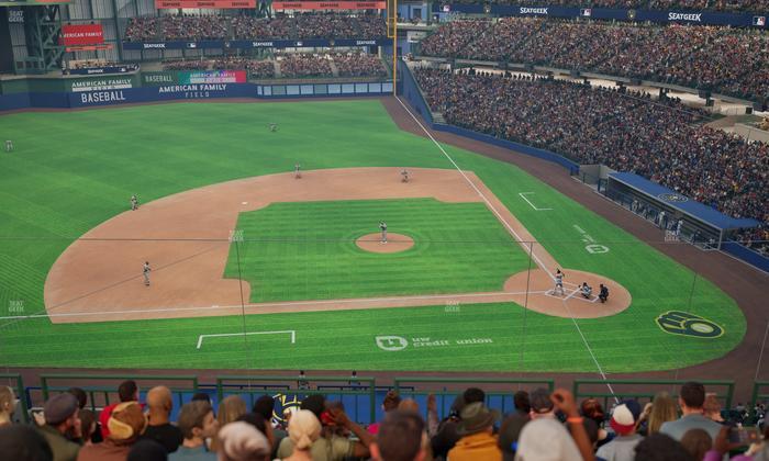 American Family Field - Section 338 Seat View