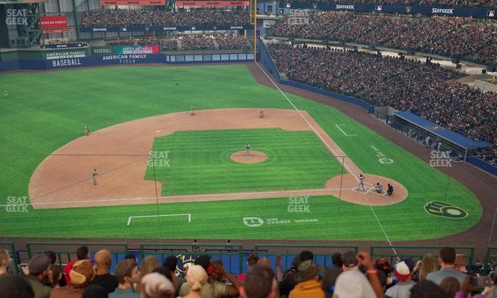 American Family Field - Section 338 Seat View