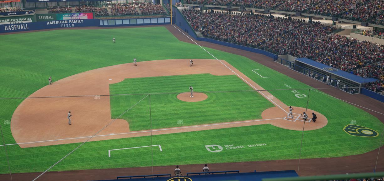 American Family Field - Section 339 Seat View