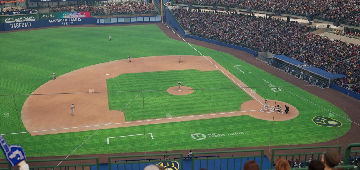 American Family Field - Section 339 Seat View