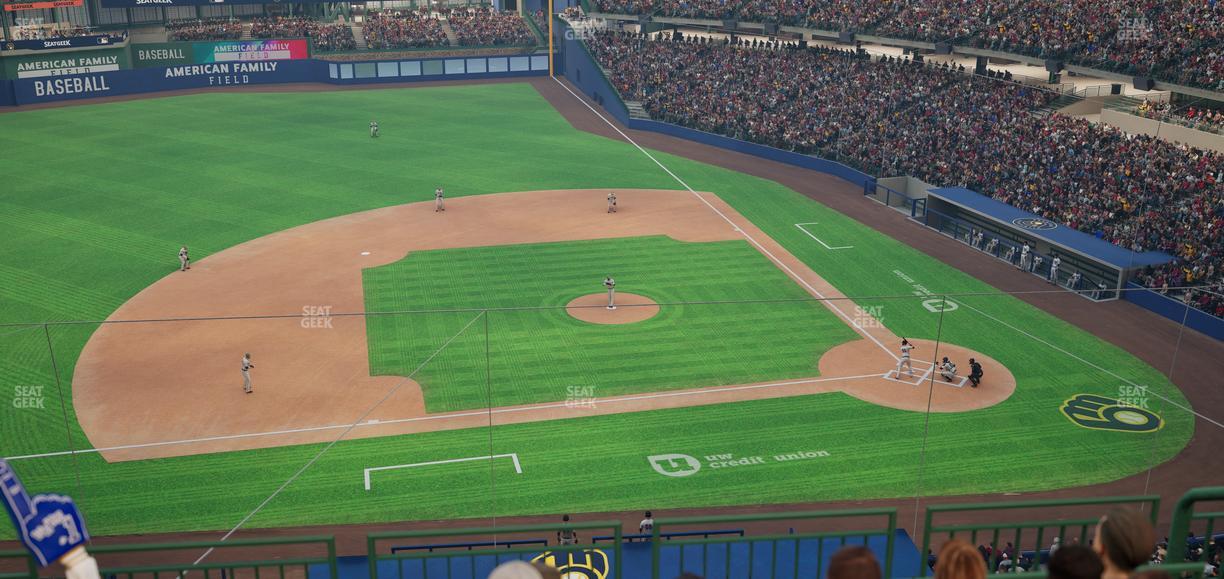 American Family Field - Section 339 Seat View