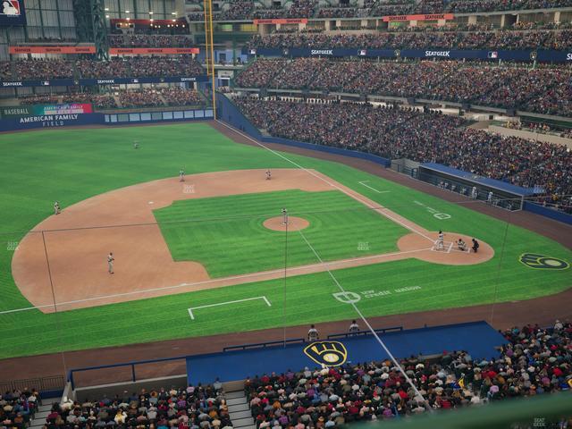 American Family Field - Section 340 Seat View