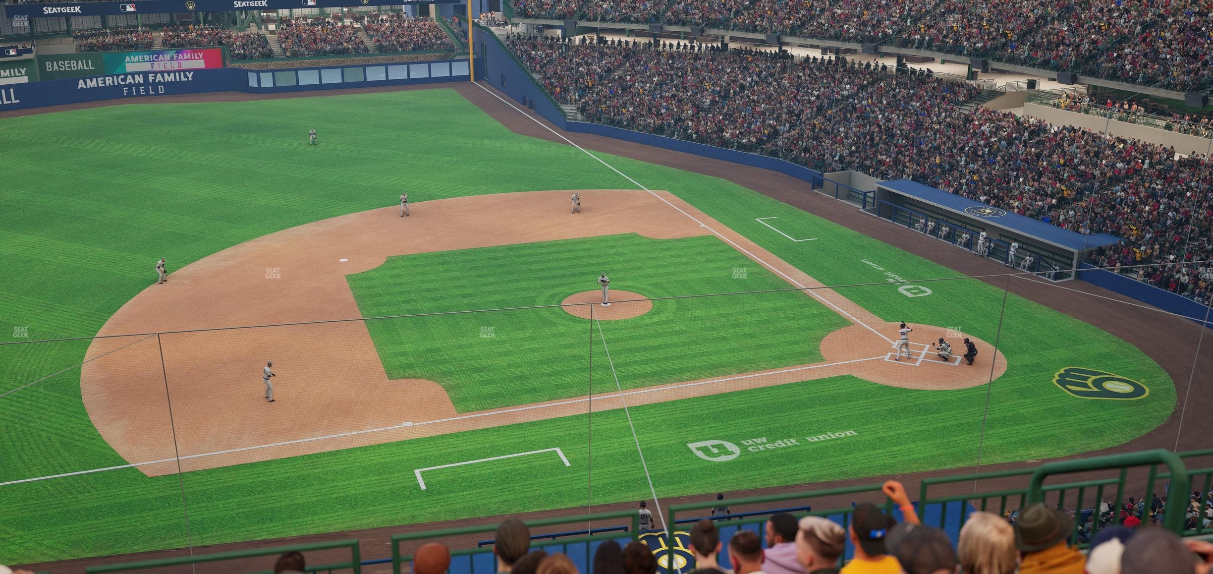 American Family Field - Section 340 Seat View