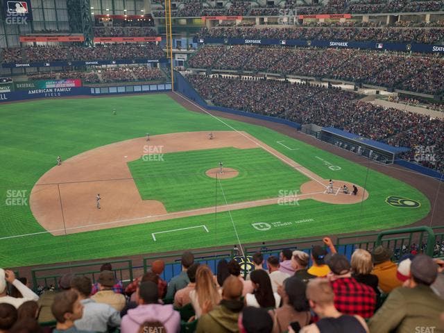 American Family Field - Section 340 Seat View