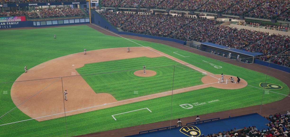 American Family Field - Section 341 Seat View