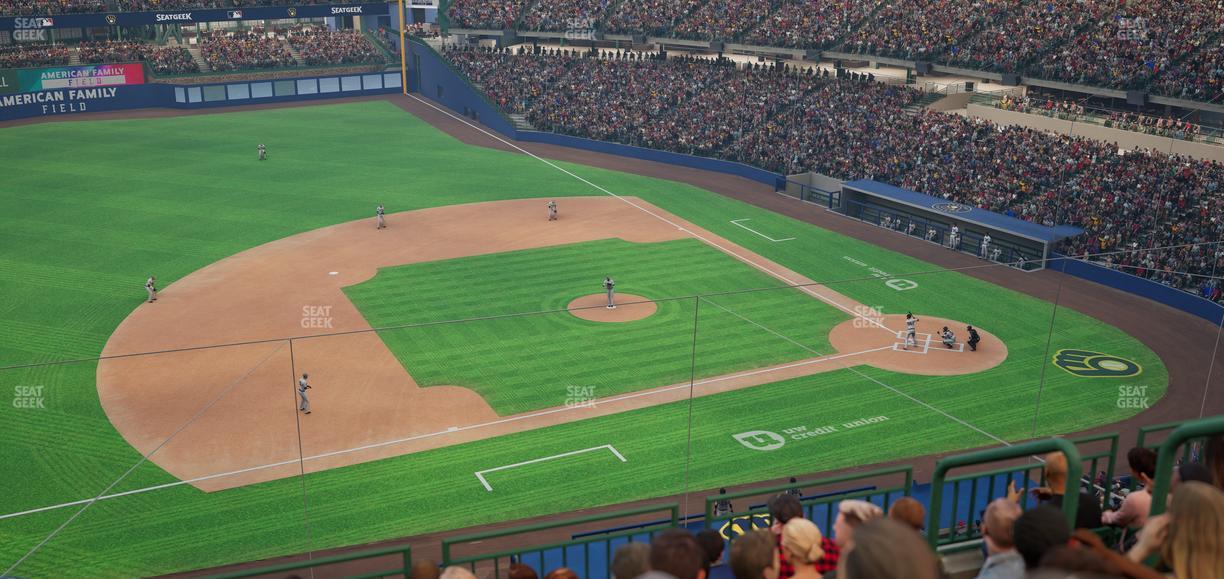 American Family Field - Section 341 Seat View