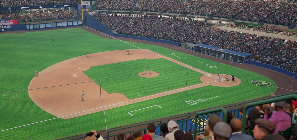 American Family Field - Section 342 Seat View