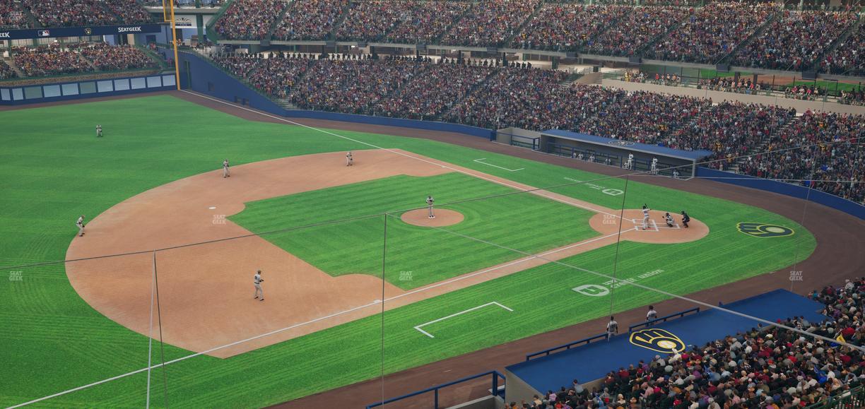 American Family Field - Section 343 Seat View