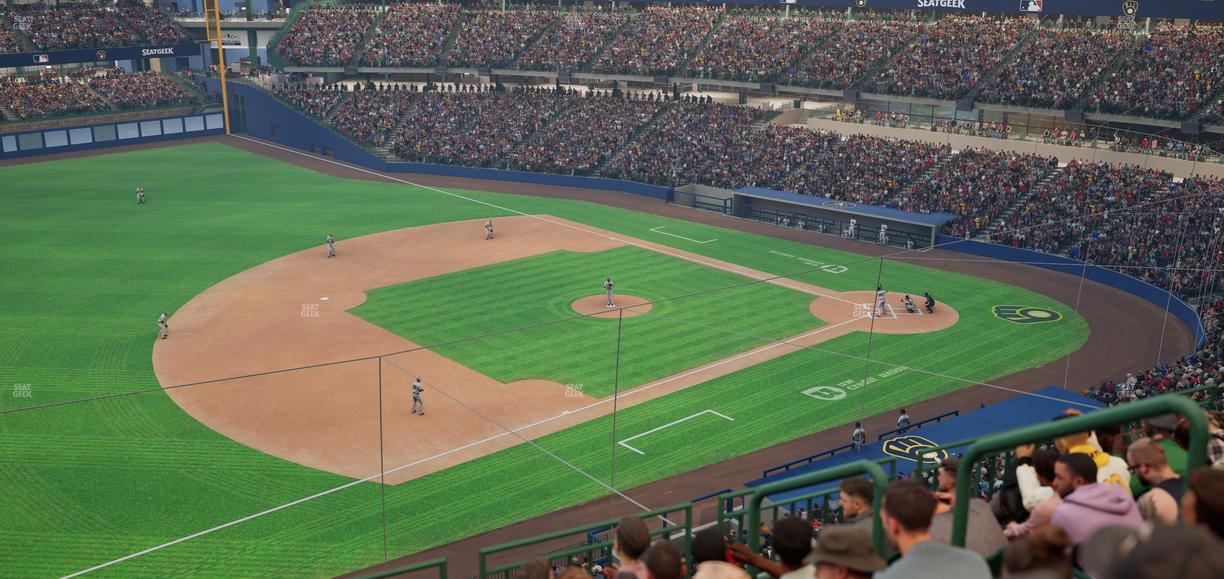 American Family Field - Section 344 Seat View