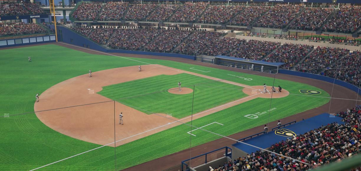 American Family Field - Section 344 Seat View