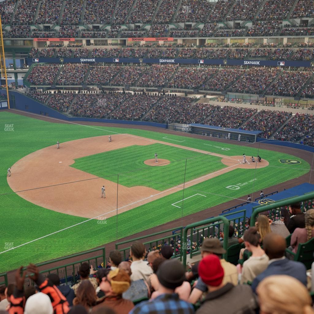 American Family Field - Section 345 Seat View