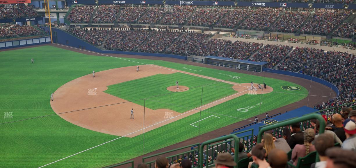 American Family Field - Section 345 Seat View