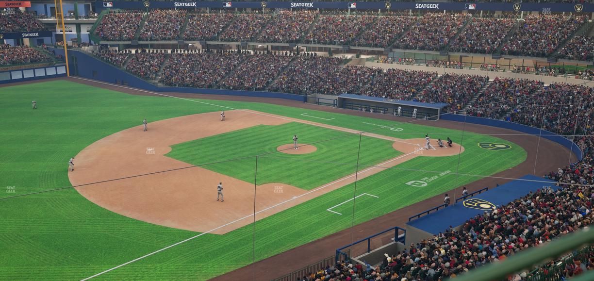 American Family Field - Section 345 Seat View