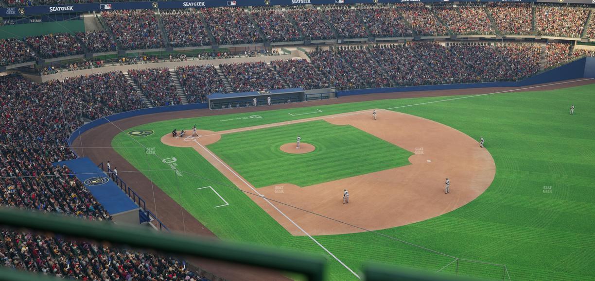 American Family Field - Section 408 Seat View