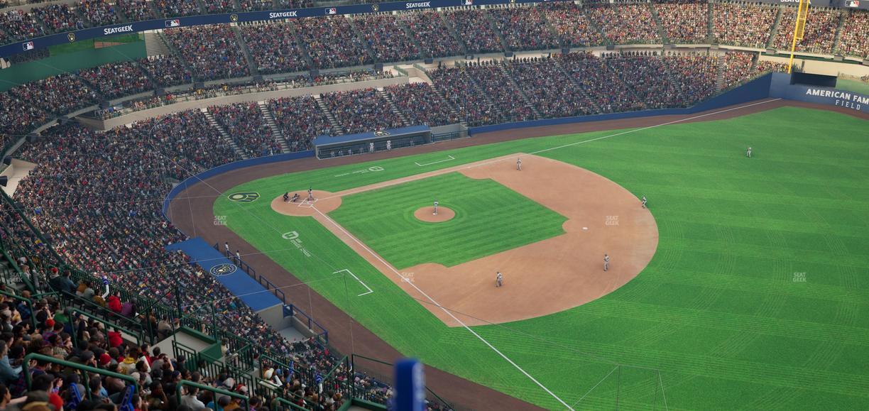 American Family Field - Section 408 Seat View